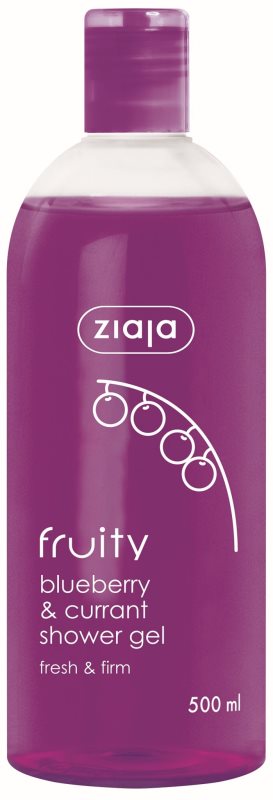 Ziaja Fruity Blueberry & Currant odświeżający żel pod prysznic