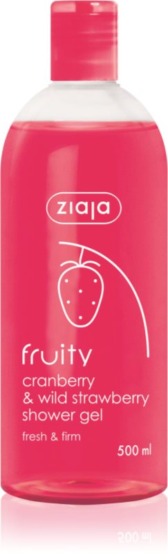 Ziaja Fruity Cranberry & Wild Strawberry hydratační sprchový gel