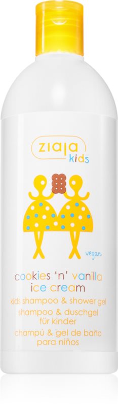 Ziaja Kids Cookies 'n' Vanilla Ice Cream Shampoo und Waschgel 2in1 für Kinder