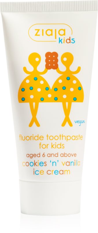 Ziaja Kids Cookies 'n' Vanilla Ice Cream Toothpaste For Kids