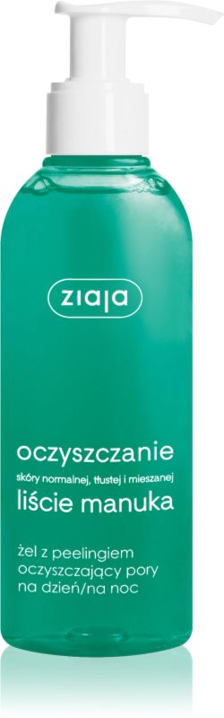 Ziaja Manuka Tree Purifying peeling tisztító gél a pórusok összehúzására