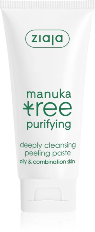 Ziaja Manuka Tree Purifying oczyszczająca pasta peelingująca do skóry normalnej i mieszanej