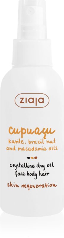 Ziaja Cupuacu olio secco in cristalli per viso, corpo e capelli
