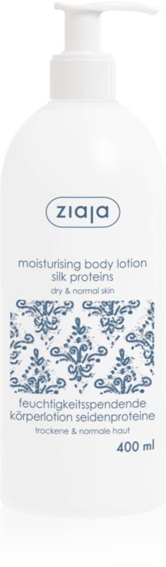 Ziaja Silk vlažilni losjon za telo z karitejevim maslom