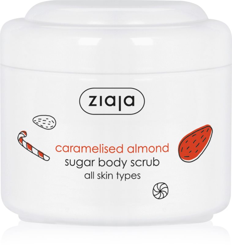 Ziaja Caramelised Almond zjemňujúci cukrový peeling