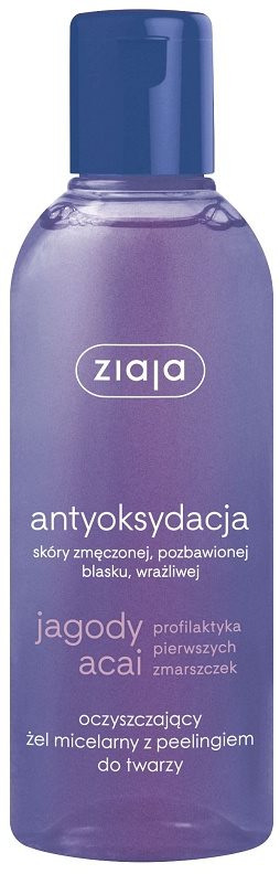 Ziaja Acai Berry peeling żelowy dla cery wrażliwej