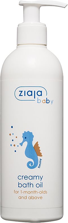 Ziaja Baby kremasto hipoalergensko olje za kopel za otroke od 1. meseca