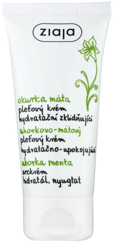 Ziaja Cucumber Hautcreme mit feuchtigkeitsspendender Wirkung