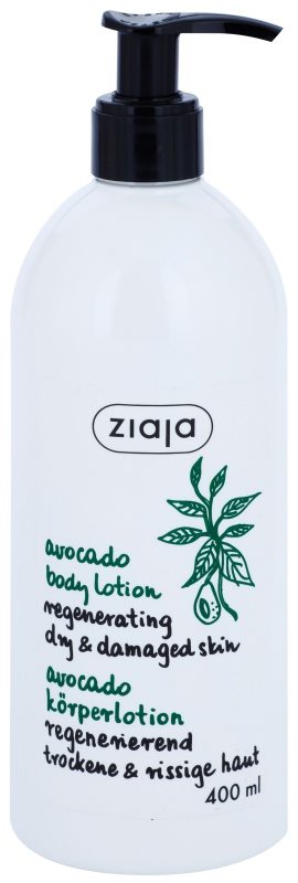 Ziaja Natural Avocado Oil regeneráló testápoló tej