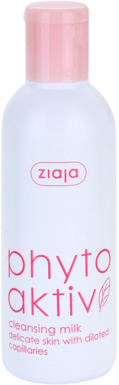 Ziaja Phyto Aktiv Abschminkmilch für empfindliche Haut mit der Neigung zum Erröten