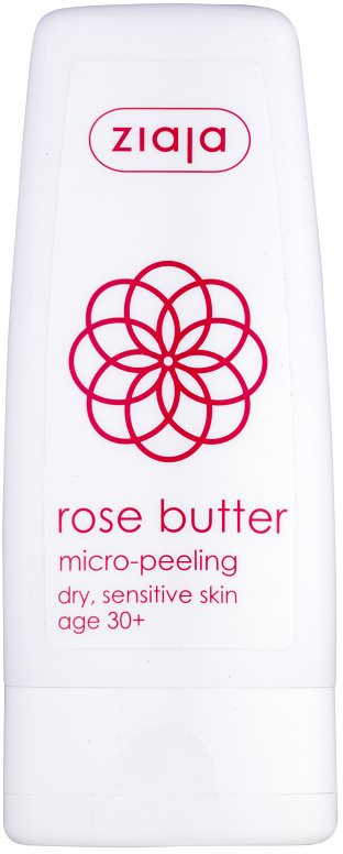 Ziaja Rose Butter testpeeling mikrogranulátumokkal 30+