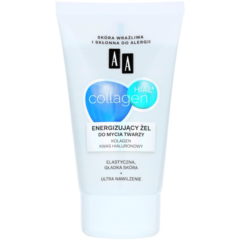 AA Cosmetics Collagen HIAL+ energizující čisticí gel 30+ 150 ml Image