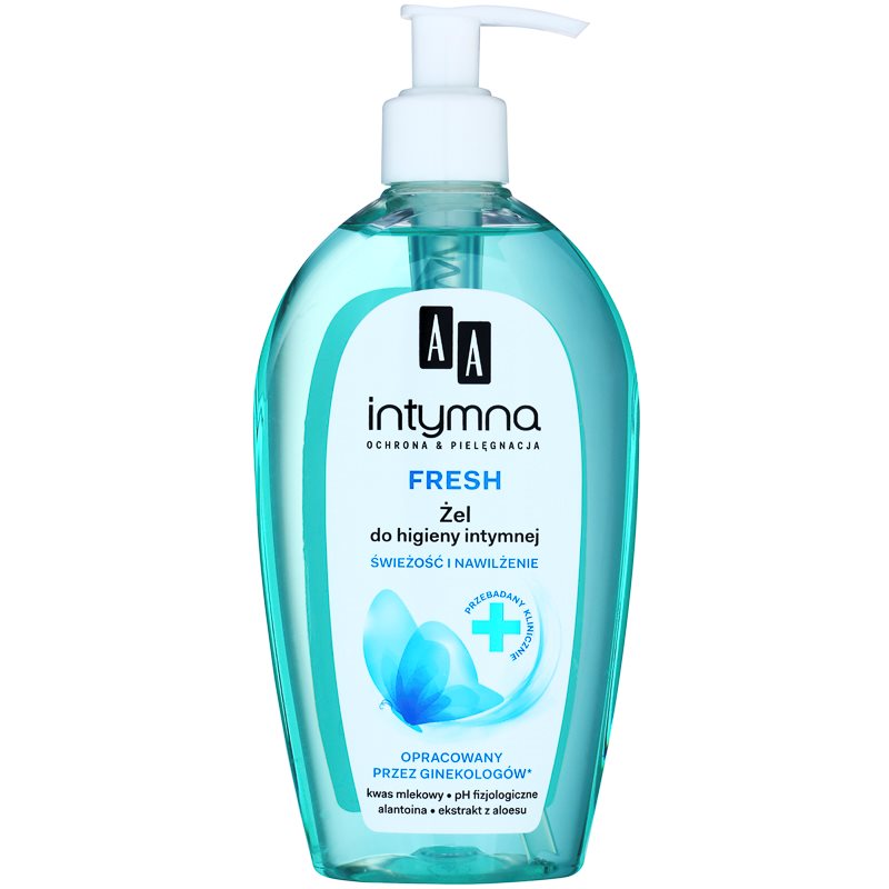 AA Cosmetics Intimate Fresh gel na intimní hygienu s aloe vera 300 ml