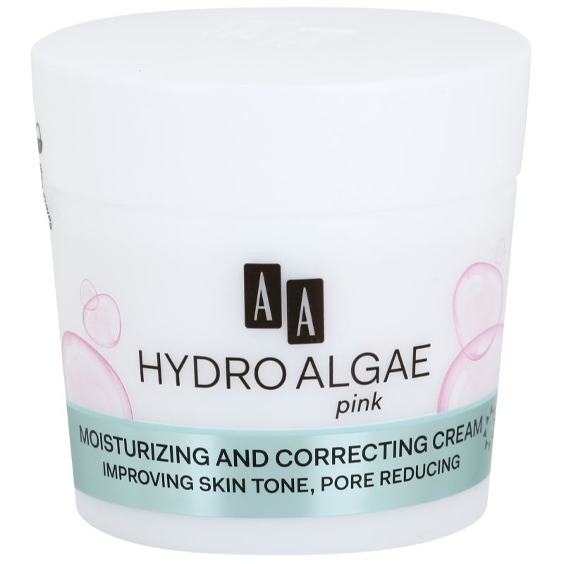 AA Cosmetics Hydro Algae Pink sjednocující krém pro hydrataci pleti a minimalizaci pórů 50 ml Image