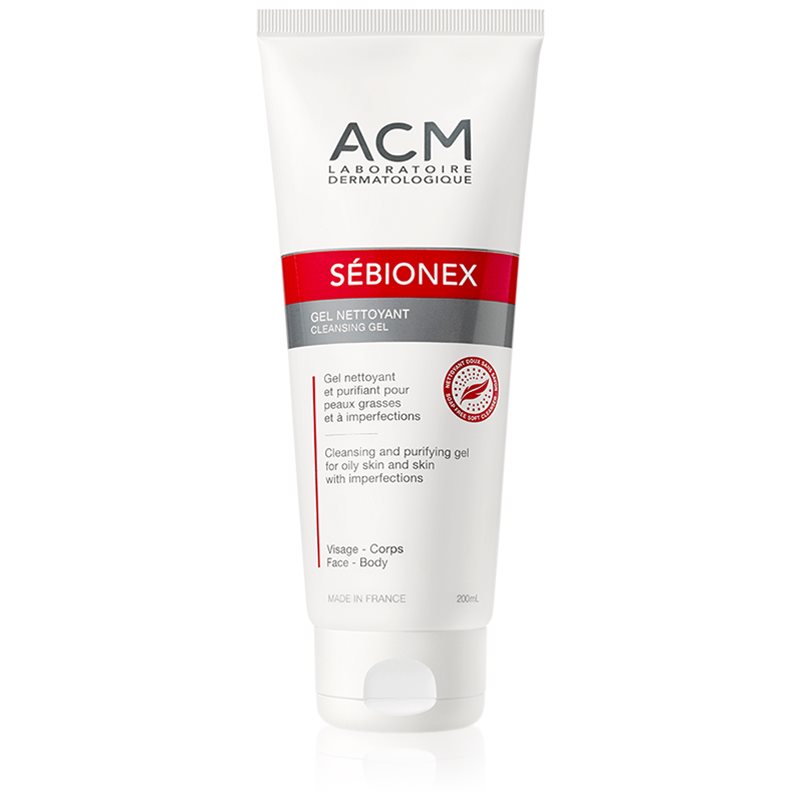 ACM Sébionex čisticí gel pro mastnou a problematickou pleť 200 ml