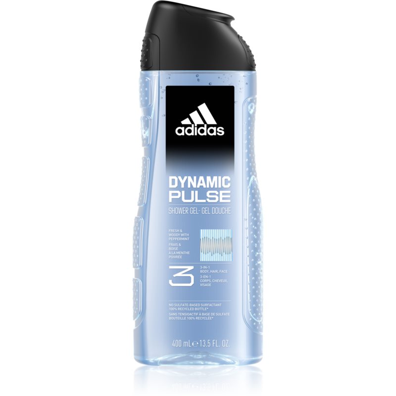 Adidas Dynamic Pulse sprchový gel na obličej, tělo a vlasy 3 v 1 400 ml Image