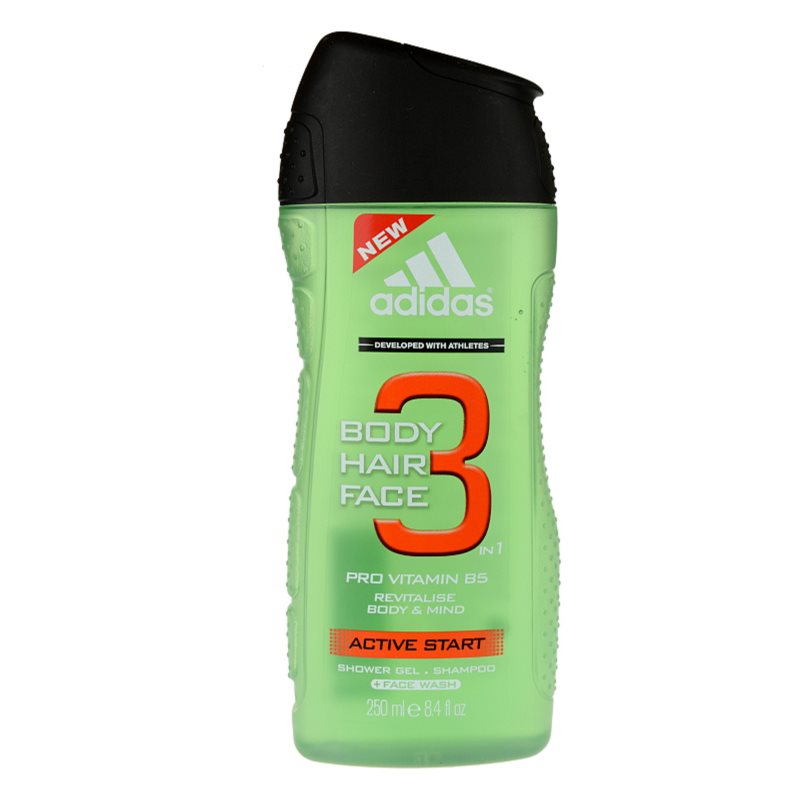 Adidas 3 Active Start (New) sprchový gel pro muže 250 ml