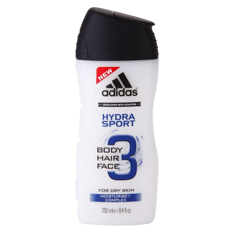 Adidas 3 Hydra Sport sprchový gel pro muže 250 ml