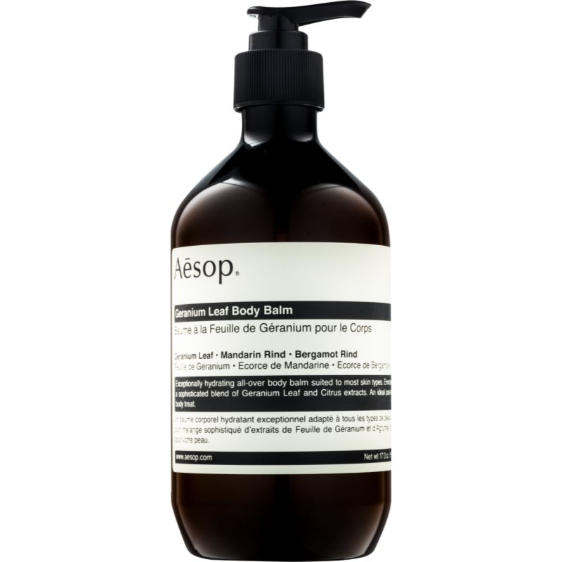 Aēsop Body Geranium Leaf leche corporal hidratante 500 ml