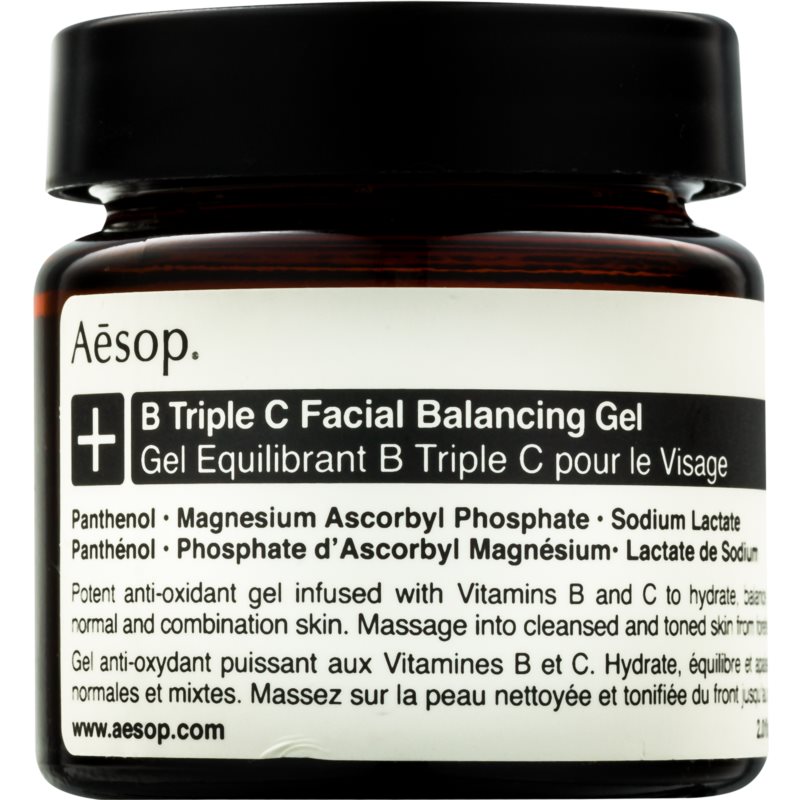 Aēsop B Triple C Facila Balancing Gel antioxidační pleťový gel s vitamíny 60 ml Image