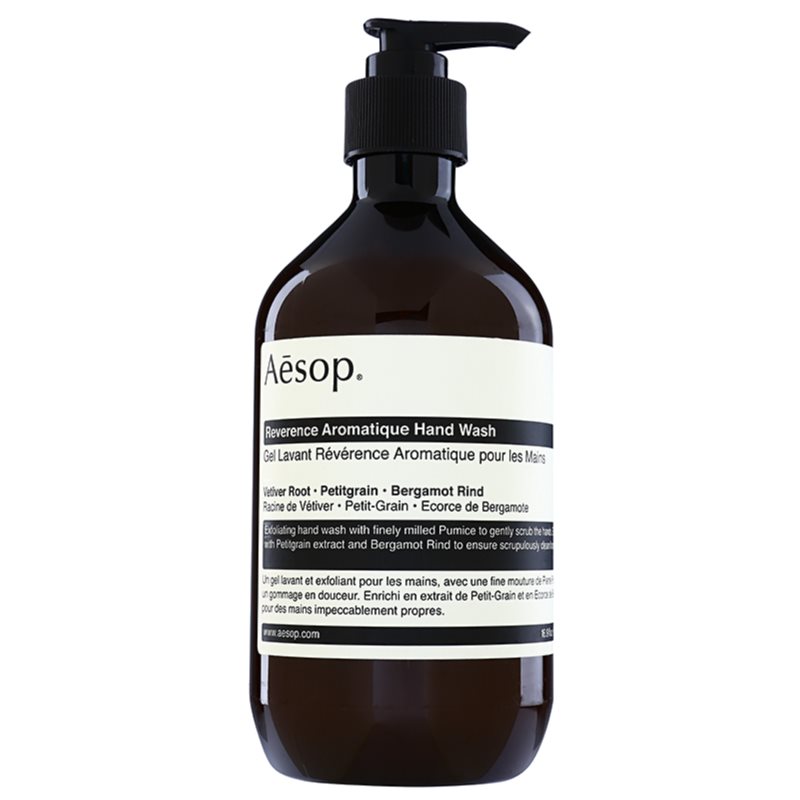 Aēsop Body Reverence Aromatique exfoliační tekuté mýdlo na ruce 500 ml Image