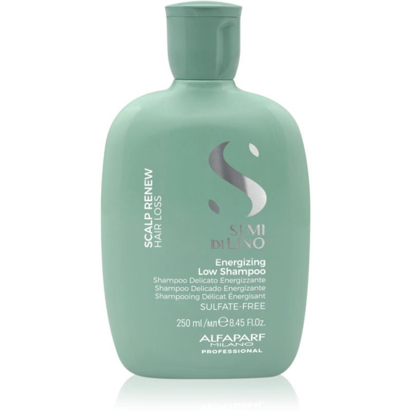 Alfaparf Milano Semi Di Lino Scalp Renew energizující šampon pro jemné, řídnoucí a křehké vlasy 250 ml