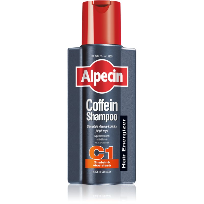 Alpecin Hair Energizer Coffein Shampoo C1 kofeinový šampon pro muže stimulující růst vlasů 250 ml Image