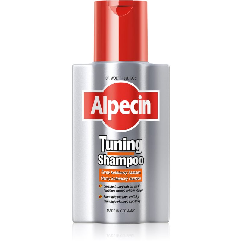 Alpecin Tuning Shampoo tónovací šampon na první šedivé vlasy 200 ml Image