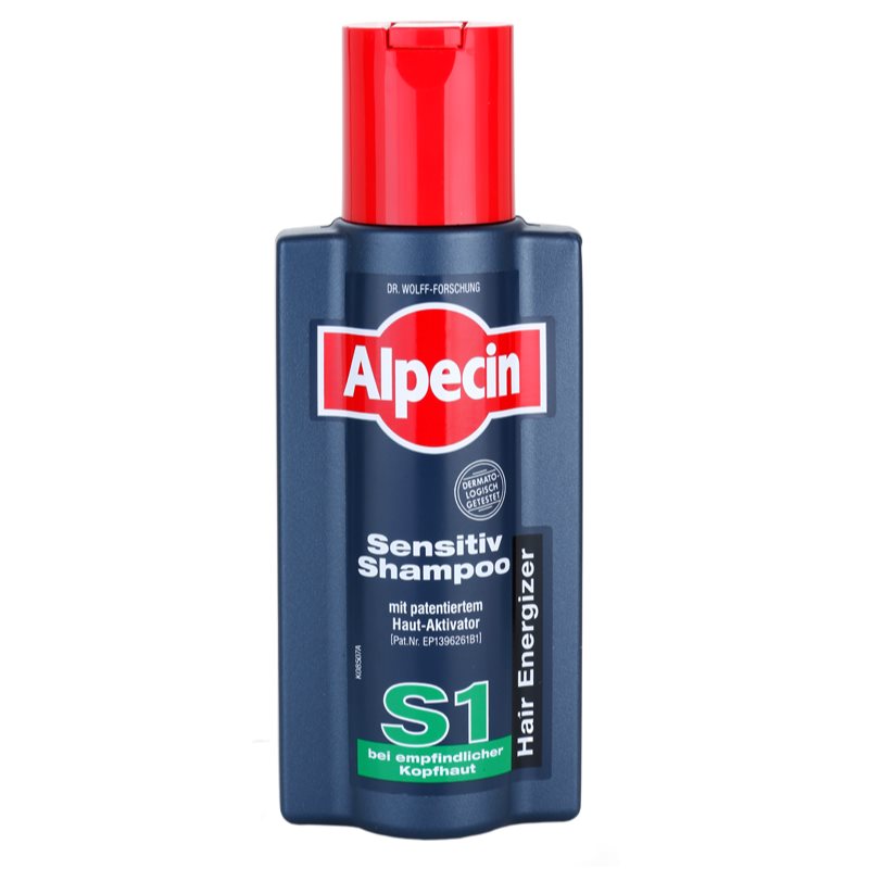 Alpecin Hair Energizer Sensitiv Shampoo S1 aktivační šampon pro citlivou pokožku hlavy 250 ml Image