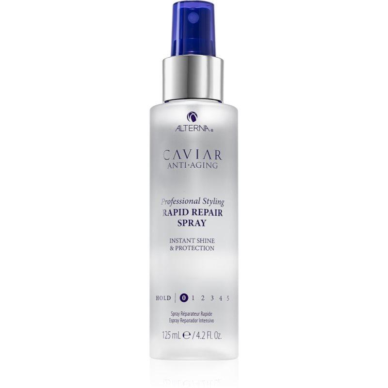 Alterna Caviar Anti-Aging neviditelný ochranný sprej pro poškozené vlasy s UV filtrem 125 ml