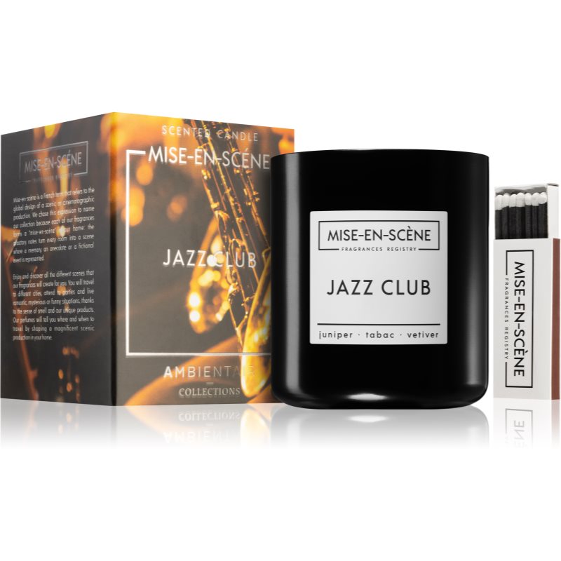 Ambientair Mise-en-Scéne Jazz Club vonná svíčka 300 g