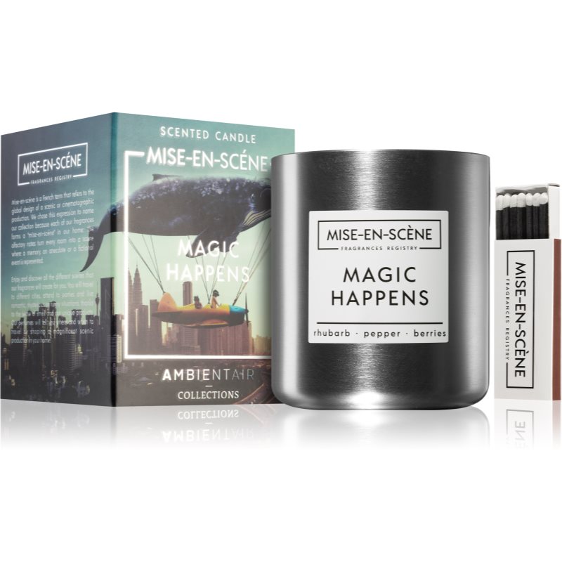 Ambientair Mise-en-Scéne Magic Happens vonná svíčka 300 g