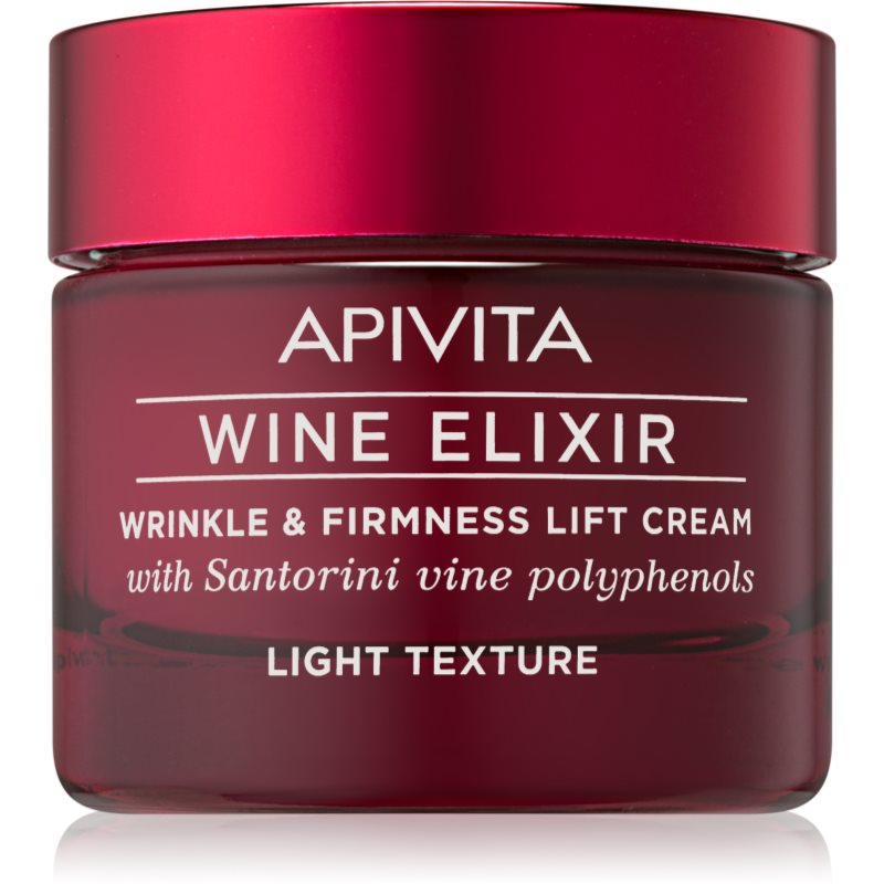 Apivita Wine Elixir Santorini Vine lehký protivráskový krém se zpevňujícím účinkem 50 ml Image