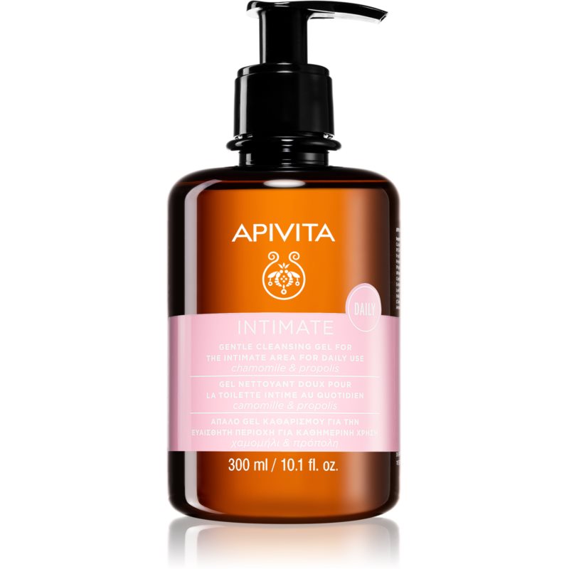 Apivita Intimate Care Chamomile & Propolis jemný gel na intimní hygienu pro každodenní použití 300 ml
