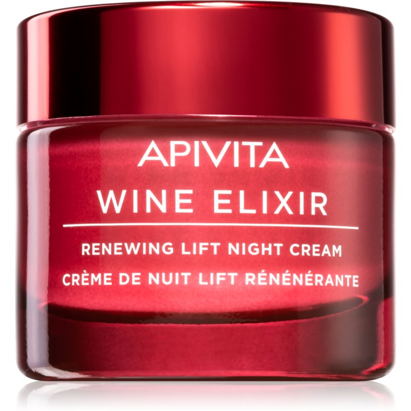 Apivita Wine Elixir Santorini Vine obnovující liftingový krém na noc 50 ml Image