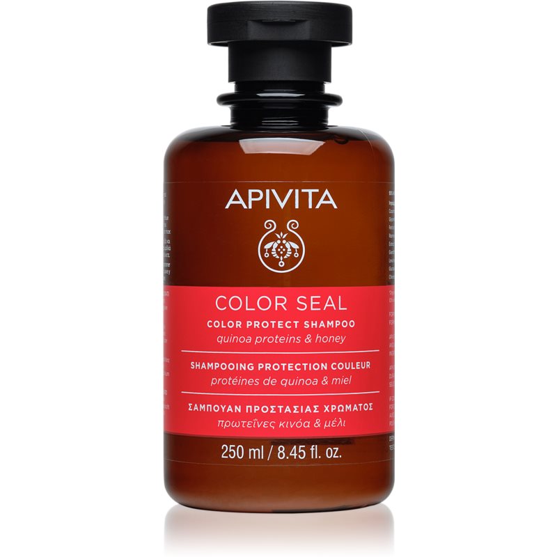 Apivita Holistic Hair Care Sunflower & Honey šampon pro ochranu barvených vlasů 250 ml