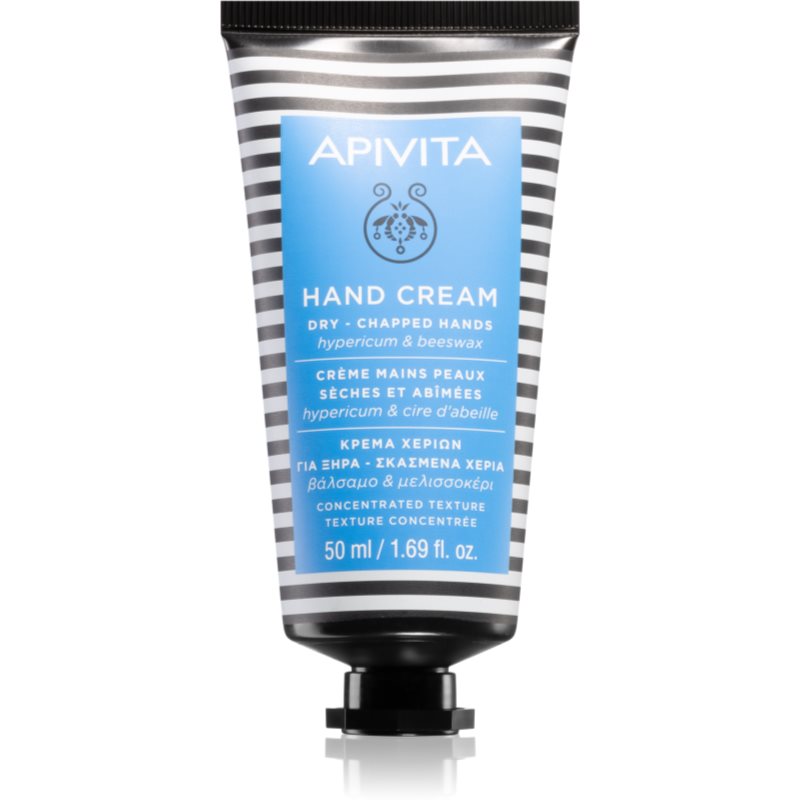 Apivita Hand Care Hypericum & Beeswax intenzivní krém na ruce s hydratačním účinkem 50 ml