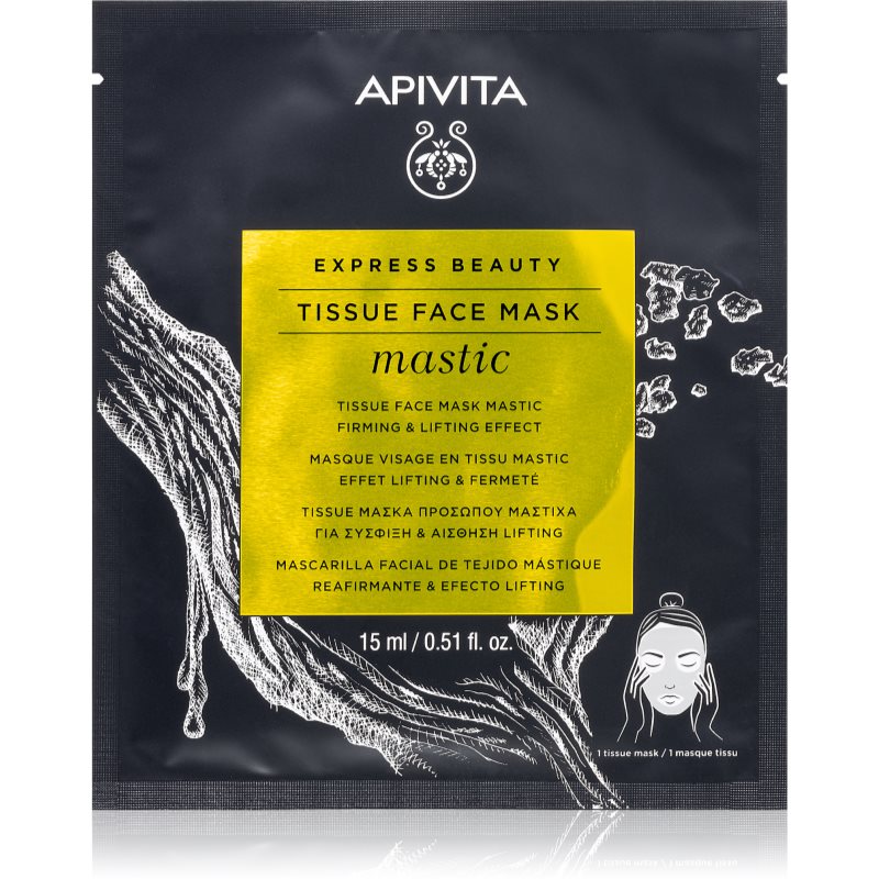 Apivita Express Beauty Mastic liftingová plátýnková maska 15 ml Image