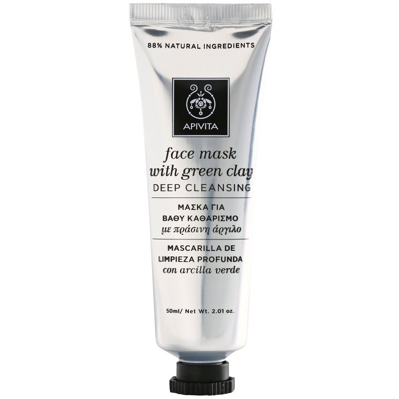 

Apivita Express Beauty Green Clay глибоко очищуюча маска для обличчя