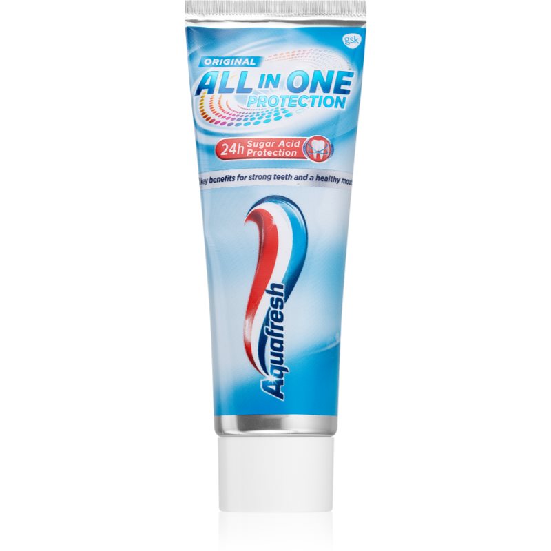 Aquafresh All In One Protection Original zubní pasta pro kompletní ochranu zubů 75 ml