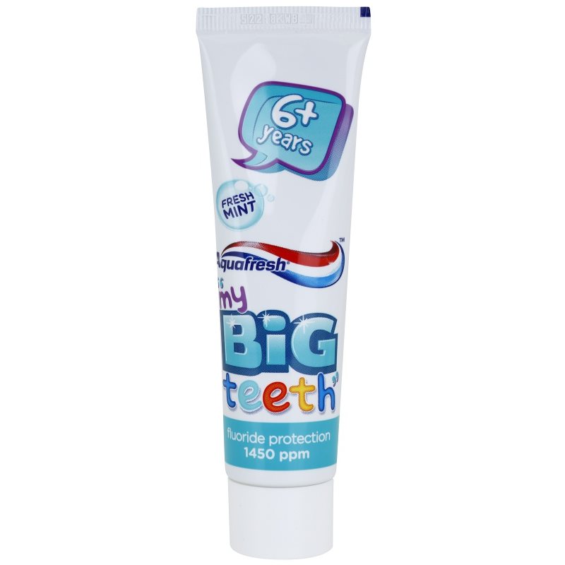 Aquafresh Big Teeth zubní pasta pro děti příchuť Fresh Mint (6+) 50 ml