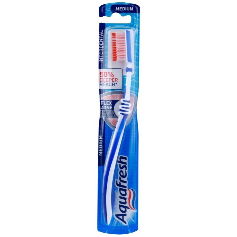 

Aquafresh Interdental зубна щітка середньої жорсткості