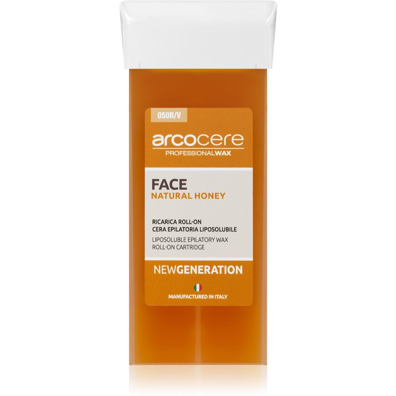 Arcocere Professional Wax Face Natural Honey epilační vosk na obličej náplň 100 ml Image