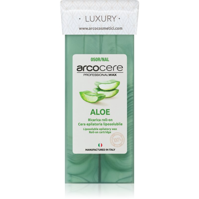 Arcocere Professional Wax Aloe epilační vosk roll-on náplň 100 ml