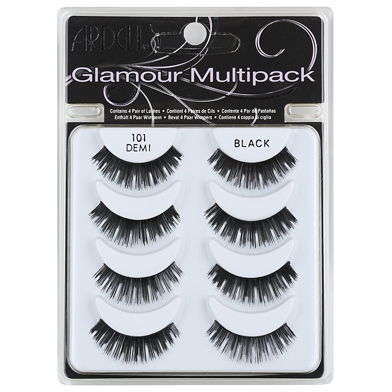 

Ardell Glamour штучні вії Multipack відтінок 101 (Demi Black