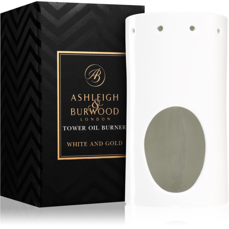 Ashleigh & Burwood London White and Gold keramická aromalampa Image
