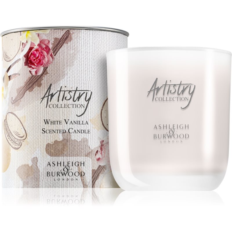 Ashleigh & Burwood London Artistry Collection White Vanilla vonná svíčka 200 g