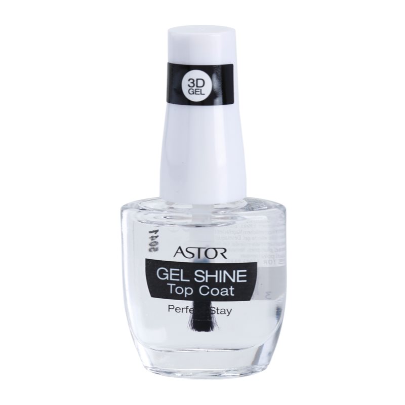 Astor Perfect Stay 3D Gel Shine vrchní ochranný lak na nehty s leskem 12 ml Image