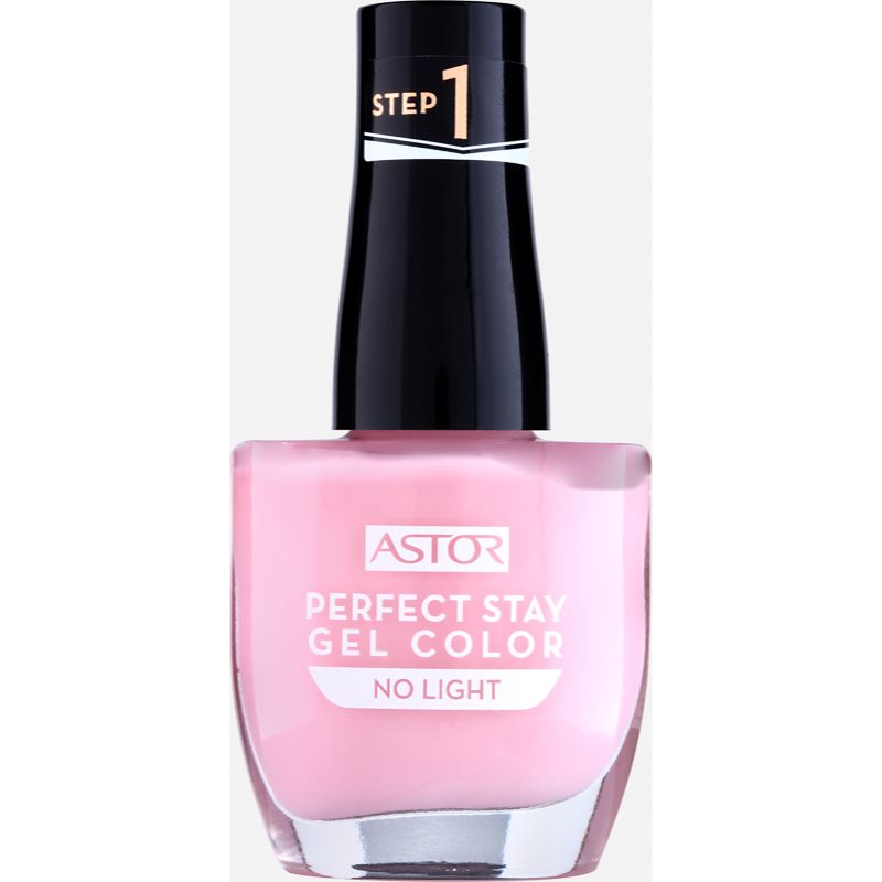 Astor Perfect Stay Gel Color gelový lak na nehty bez užití UV/LED lampy odstín 004 Pink Sunset 12 ml