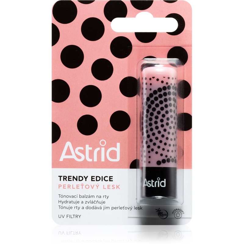 Astrid Lip Care Pearl & Shine tónovací balzám na rty s perleťovým leskem 4,8 g Image